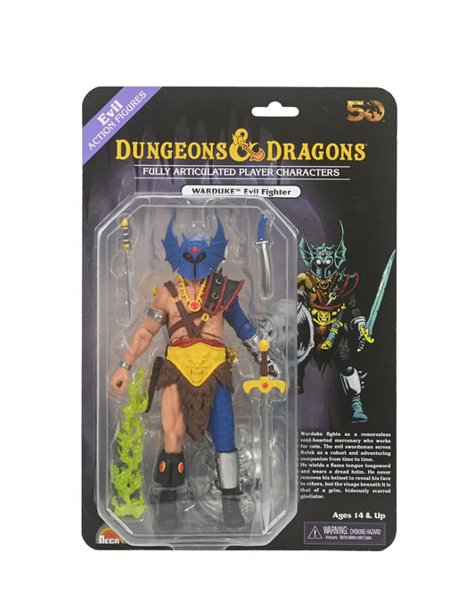 Dungeons & Dragons Action Figure 50th Anniversary Warduke on Blister Card 18 cm 0634482522806
