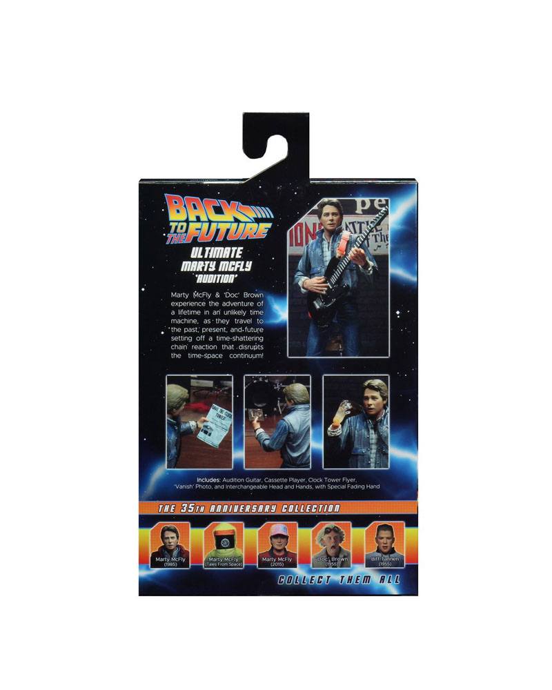 Back to the Future Action Figure Ultimate Marty McFly (Audition) 18 cm 0634482536155