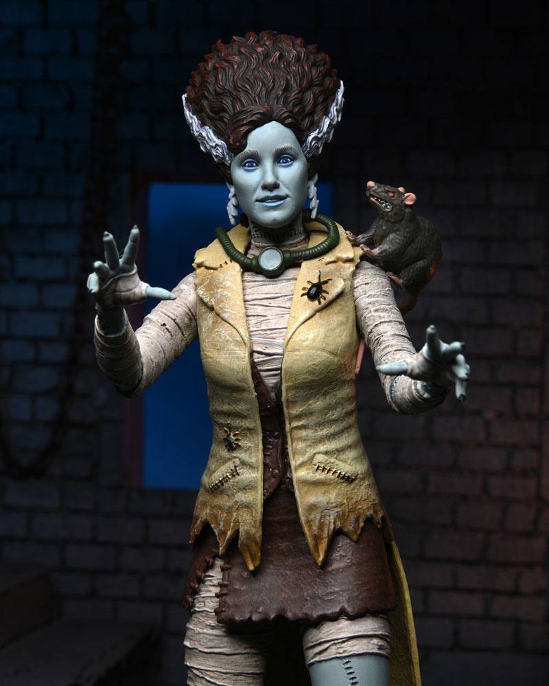 Universal Monsters x Teenage Mutant Ninja Turtles Action Figure April as The Bride 18 cm 0634482541852