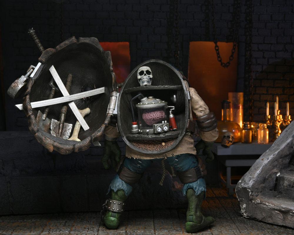 Universal Monsters x Teenage Mutant Ninja Turtles Action Figure Ultimate Leonardo as The Hunchback 18 cm 0634482541869