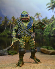 Universal Monsters/Teenage Mutant Ninja Turtles Action Figure Leonardo as the Creature 18 cm 0634482543016