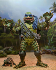Universal Monsters/Teenage Mutant Ninja Turtles Action Figure Leonardo as the Creature 18 cm 0634482543016