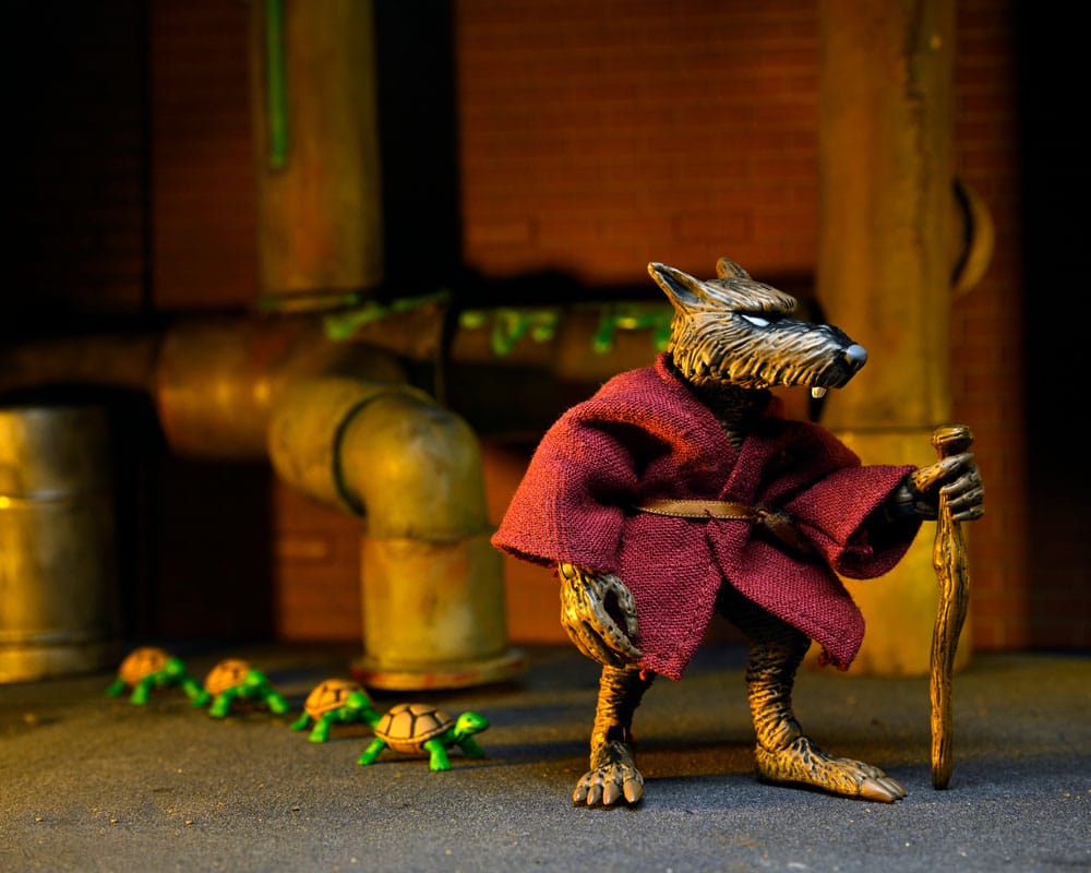 Teenage Mutant Ninja Turtles (Mirage Comics) Action Figure Splinter 18 cm 0634482543092