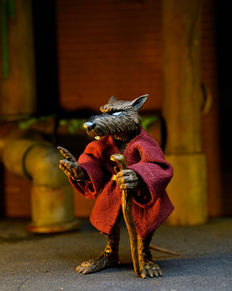 Teenage Mutant Ninja Turtles (Mirage Comics) Action Figure Splinter 18 cm 0634482543092