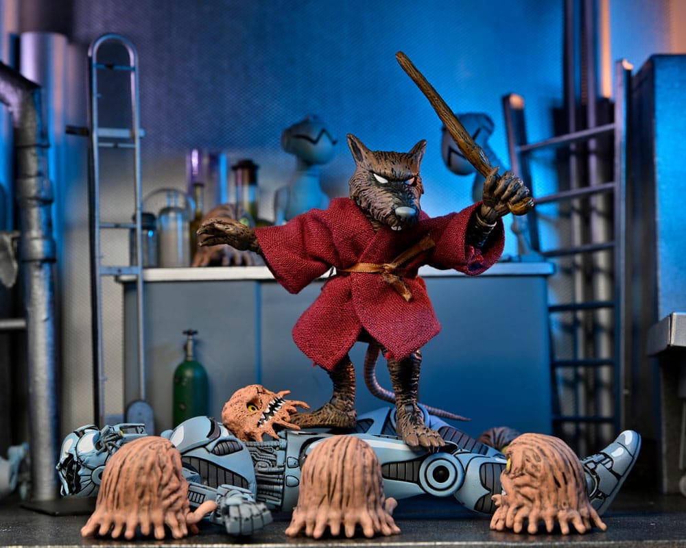 Teenage Mutant Ninja Turtles (Mirage Comics) Action Figure Splinter 18 cm 0634482543092