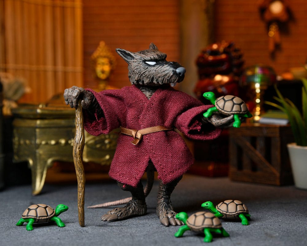Teenage Mutant Ninja Turtles (Mirage Comics) Action Figure Splinter 18 cm 0634482543092