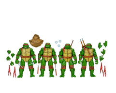 Teenage Mutant Ninja Turtles (Mirage Comics) 4-Pack Action Figures Leonardo, Raphael, Michelangelo, Donatello 18 cm 0634482543290