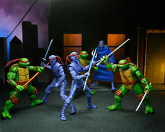 Teenage Mutant Ninja Turtles (Mirage Comics) 4-Pack Action Figures Leonardo, Raphael, Michelangelo, Donatello 18 cm 0634482543290