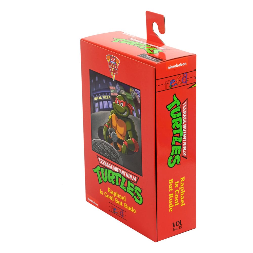 Teenage Mutant Ninja Turtles (1987 Cartoon) Action Figure Ultimate Raphael (VHS) 18 cm 0634482543542