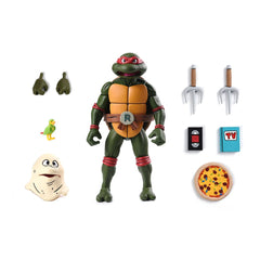 Teenage Mutant Ninja Turtles (1987 Cartoon) Action Figure Ultimate Raphael (VHS) 18 cm 0634482543542