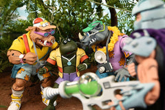 Teenage Mutant Ninja Turtles (Cartoon 1980) Action Figure 2 Pack Vacation Bebop and Rocksteady 18 cm 0634482543597