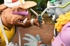 Teenage Mutant Ninja Turtles (Cartoon 1980) Action Figure 2 Pack Vacation Bebop and Rocksteady 18 cm 0634482543597