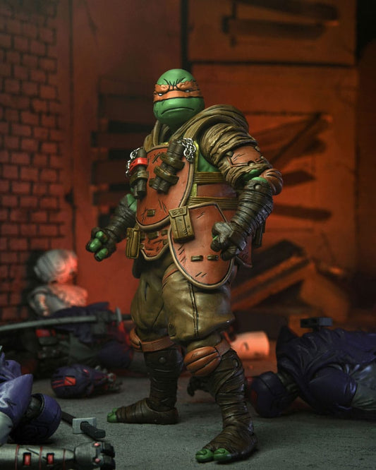 Teenage Mutant Ninja Turtles (The Last Ronin) Action Figure Ultimate Flashback Michelangelo 18 cm 0634482543733