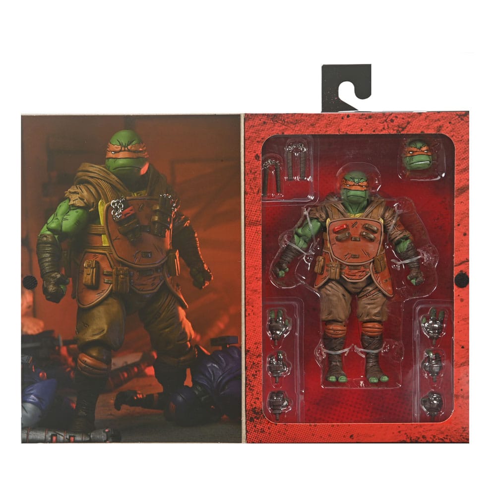 Teenage Mutant Ninja Turtles (The Last Ronin) Action Figure Ultimate Flashback Michelangelo 18 cm 0634482543733