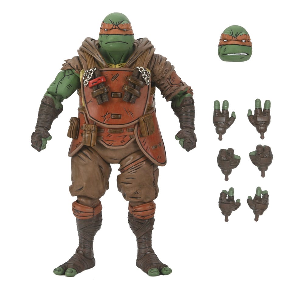 Teenage Mutant Ninja Turtles (The Last Ronin) Action Figure Ultimate Flashback Michelangelo 18 cm 0634482543733