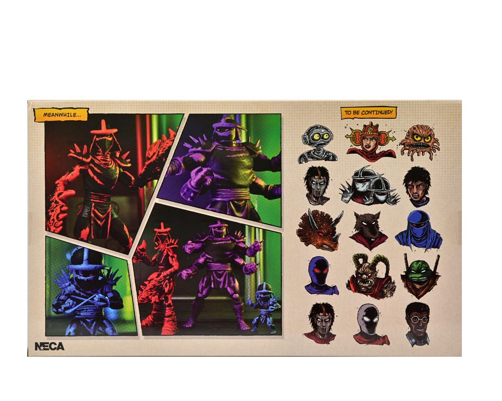 Teenage Mutant Ninja Turtles (Mirage Comics) Action Figures Shredder Clones Box Set 18 cm 0634482543832