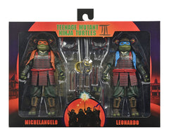 Teenage Mutant Ninja Turtles III Action Figure 2-Pack Leonardo & Michelangelo 18 cm 0634482543849