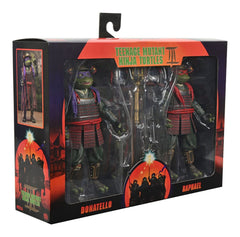 Teenage Mutant Ninja Turtles III Action Figure 2-Pack Donatello & Raphael 18 cm 0634482543856