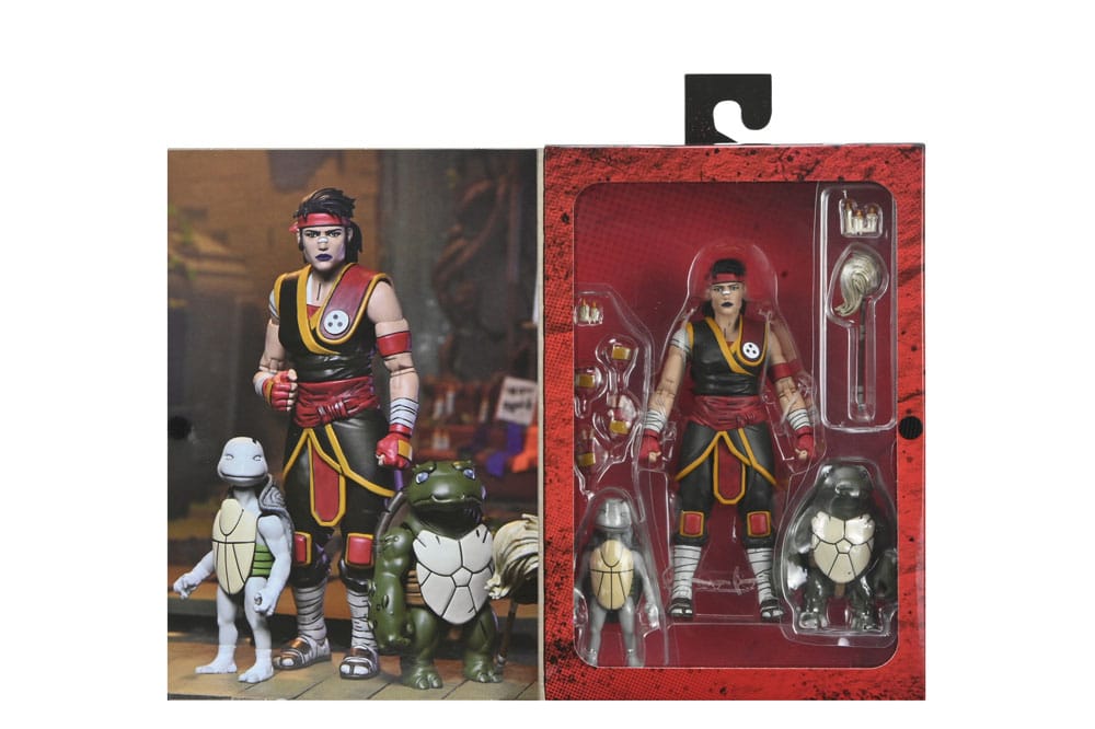 Teenage Mutant Ninja Turtles: The Last Ronin Action Figure Ultimate Casey Marie with Baby Odyn & Uno 17 cm 0634482544099