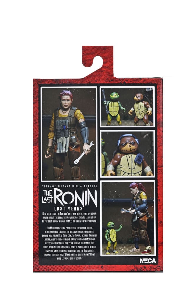 Teenage Mutant Ninja Turtles (The Last Ronin The Lost Years) Action Figure Grammy April with Baby Yi & Moja 18 cm 0634482544129