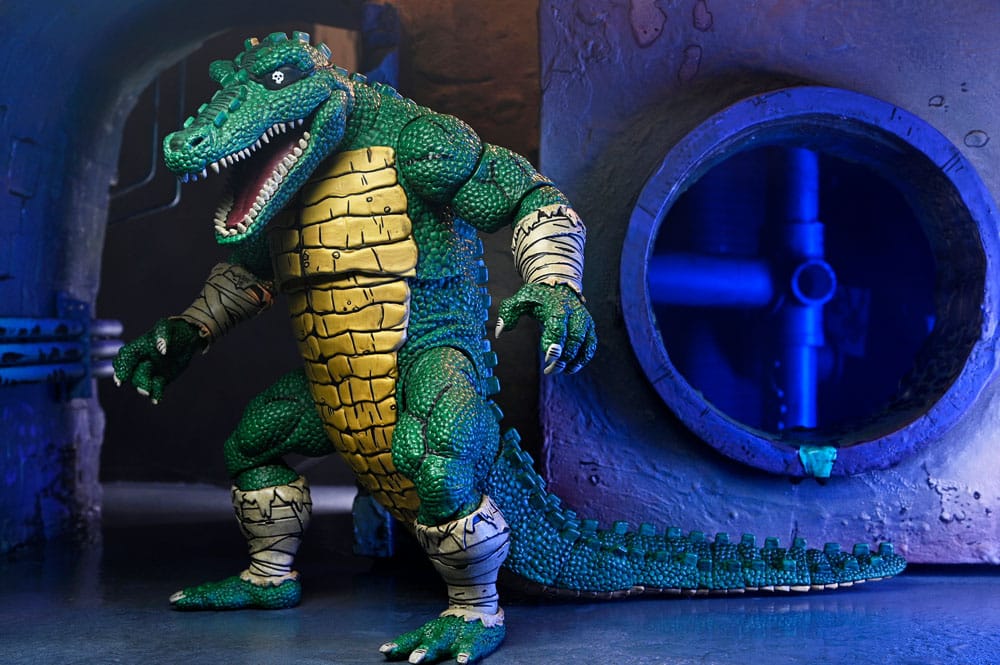 Teenage Mutant Ninja Turtles (Mirage Comics) Action Figure Leatherhead 21 cm 0634482544303
