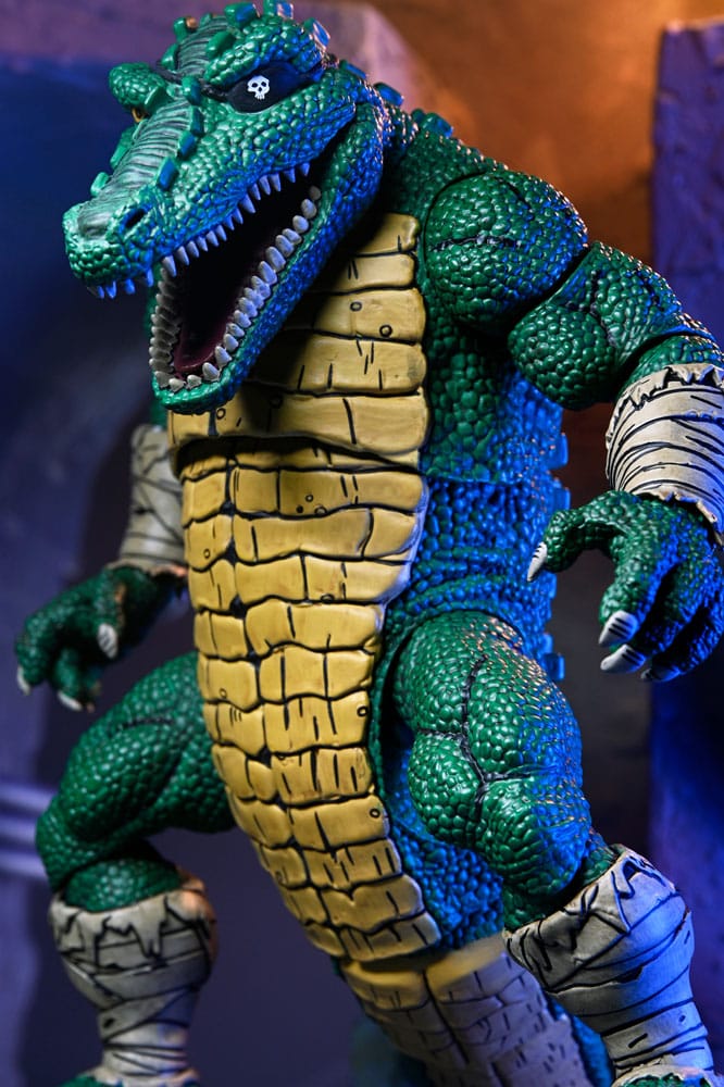 Teenage Mutant Ninja Turtles (Mirage Comics) Action Figure Leatherhead 21 cm 0634482544303