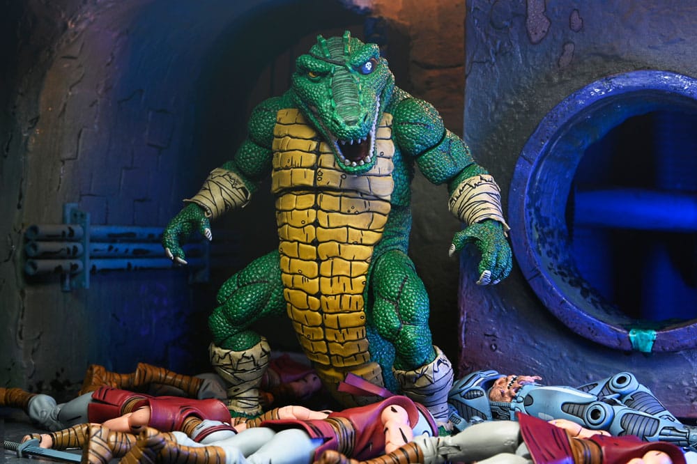 Teenage Mutant Ninja Turtles (Mirage Comics) Action Figure Leatherhead 21 cm 0634482544303