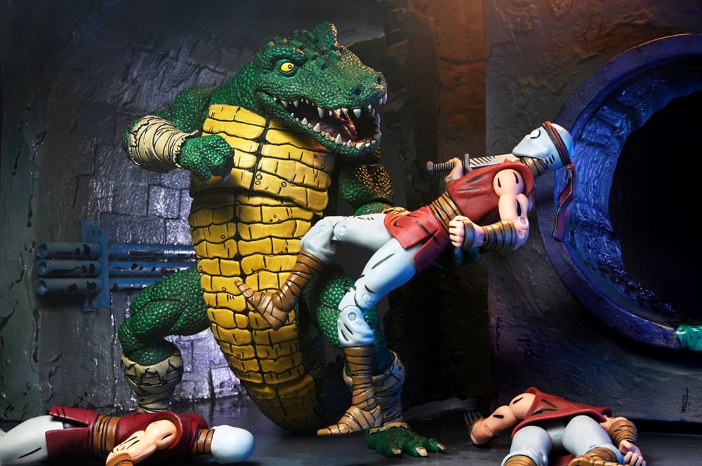 Teenage Mutant Ninja Turtles (Mirage Comics) Action Figure Leatherhead 21 cm 0634482544303