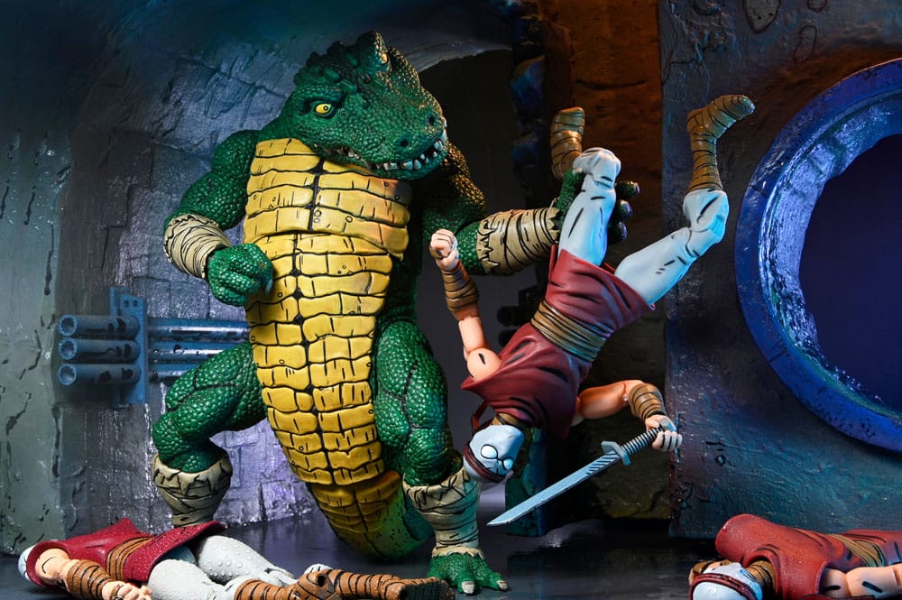 Teenage Mutant Ninja Turtles (Mirage Comics) Action Figure Leatherhead 21 cm 0634482544303