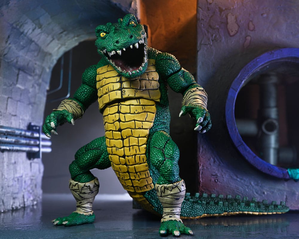 Teenage Mutant Ninja Turtles (Mirage Comics) Action Figure Leatherhead 21 cm 0634482544303