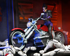 Teenage Mutant Ninja Turtles (The Last Ronin The Lost Years) Action Figure Casey Marie with Last Ronin Motorcycle 18 cm 0634482544372