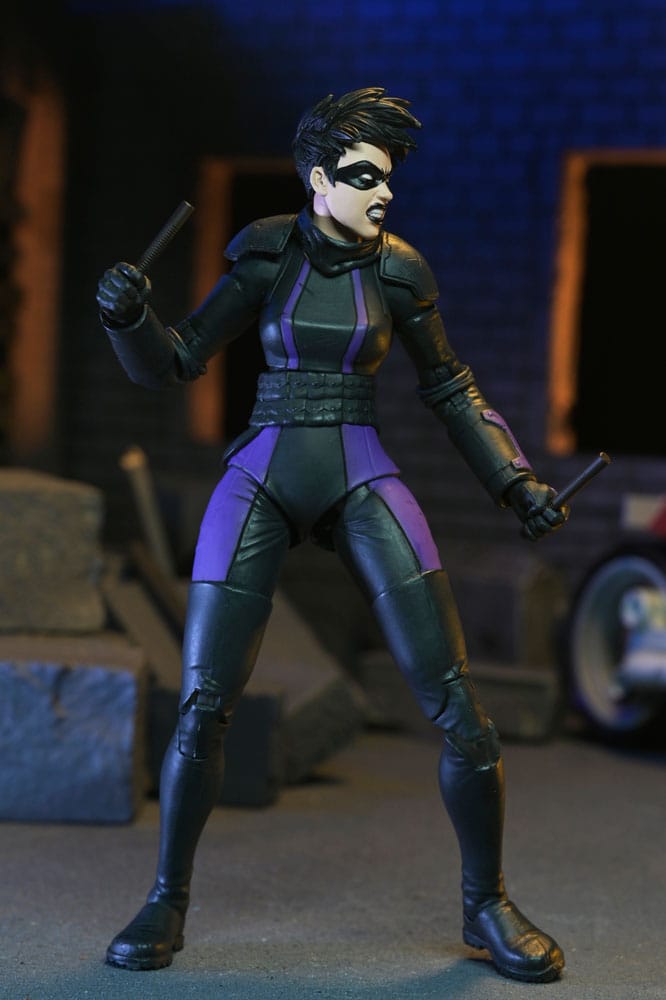 Teenage Mutant Ninja Turtles (The Last Ronin The Lost Years) Action Figure Casey Marie with Last Ronin Motorcycle 18 cm 0634482544372