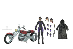 Teenage Mutant Ninja Turtles (The Last Ronin The Lost Years) Action Figure Casey Marie with Last Ronin Motorcycle 18 cm 0634482544372