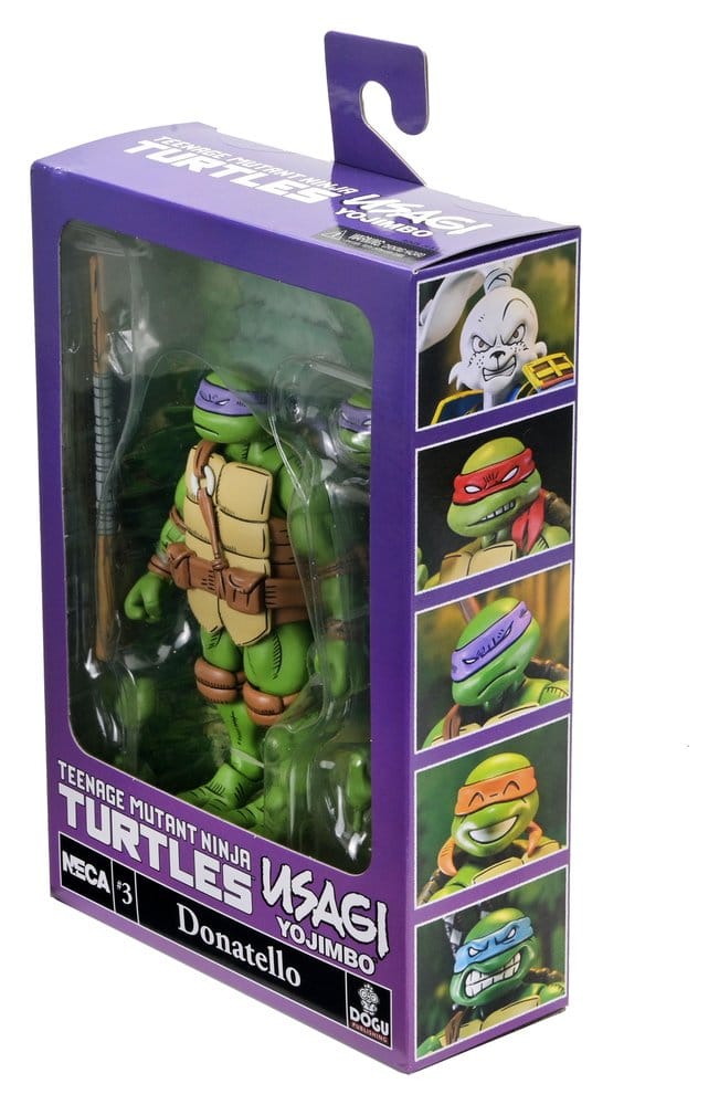 Teenage Mutant Ninja Turtles x Usagi Yojimbo Ultimate Action Figure Donatello 18 cm 0634482544600