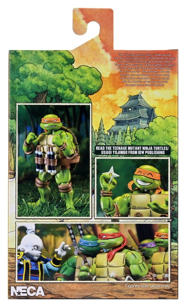 Teenage Mutant Ninja Turtles x Usagi Yojimbo Ultimate Action Figure Michelangelo 18 cm 0634482544624