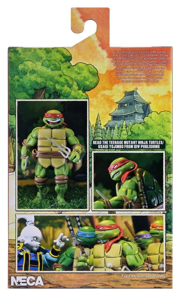 Teenage Mutant Ninja Turtles x Usagi Yojimbo Ultimate Action Figure Raphael 18 cm 0634482544631