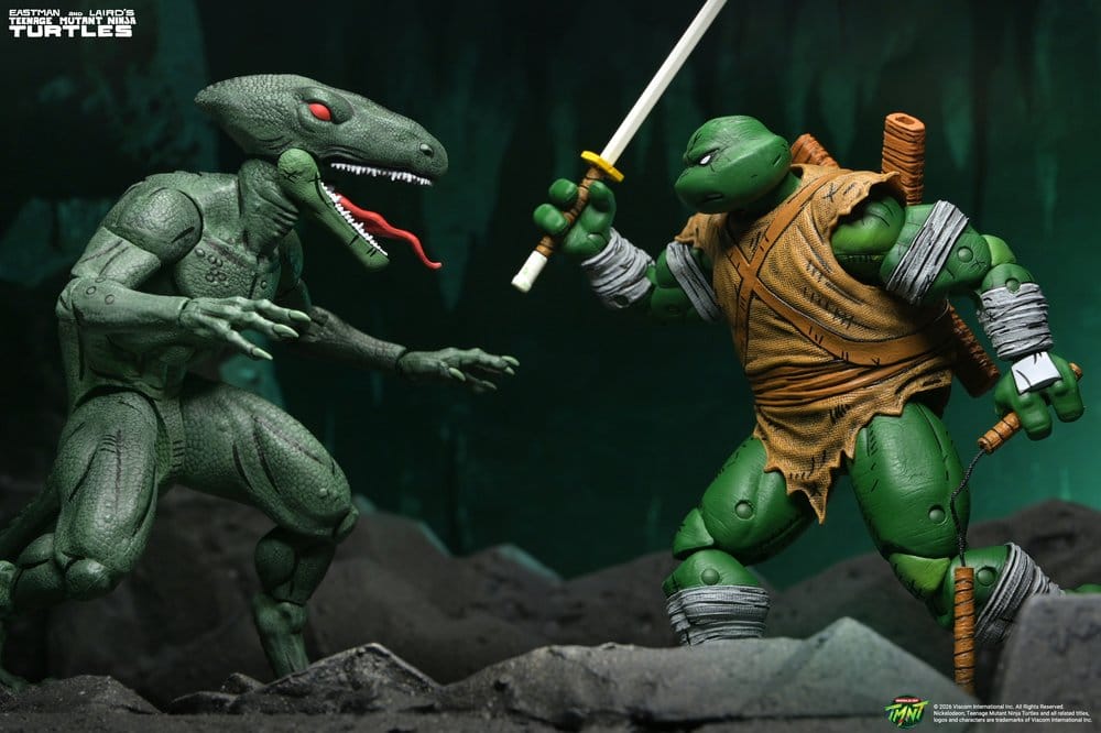 Teenage Mutant Ninja Turtles (Mirage Comics) Action Figure 2-Pack Daimyo Orkai & Raptor 18 cm 0634482544839
