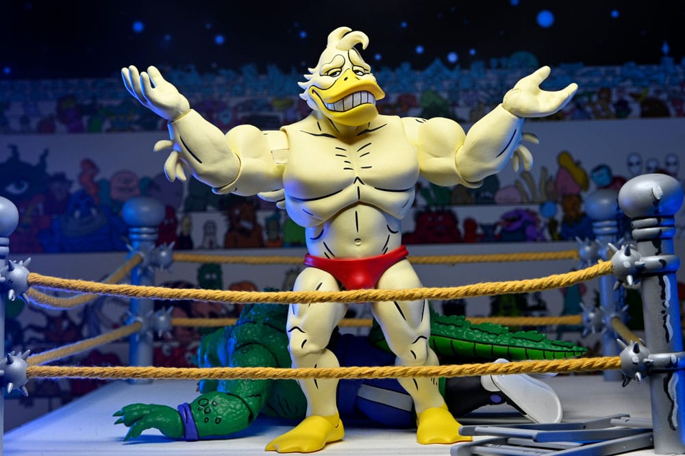 Teenage Mutant Ninja Turtles (Archie Comics) Action Figure Stump Wrestling Ace Duck 18 cm 0634482544860