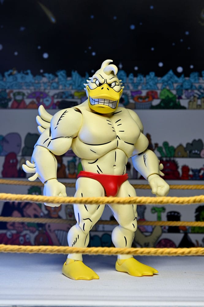 Teenage Mutant Ninja Turtles (Archie Comics) Action Figure Stump Wrestling Ace Duck 18 cm 0634482544860