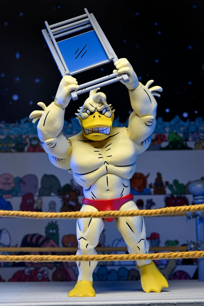Teenage Mutant Ninja Turtles (Archie Comics) Action Figure Stump Wrestling Ace Duck 18 cm 0634482544860