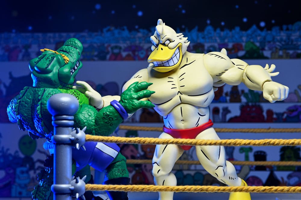 Teenage Mutant Ninja Turtles (Archie Comics) Action Figure Stump Wrestling Ace Duck 18 cm 0634482544860