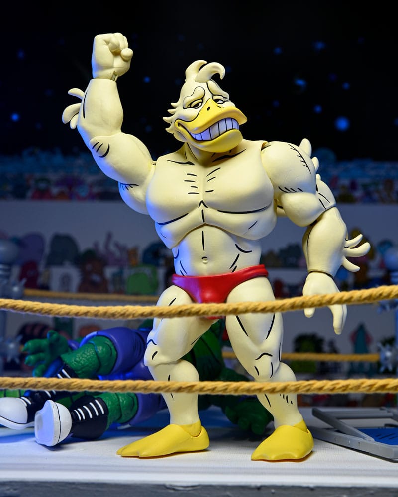Teenage Mutant Ninja Turtles (Archie Comics) Action Figure Stump Wrestling Ace Duck 18 cm 0634482544860