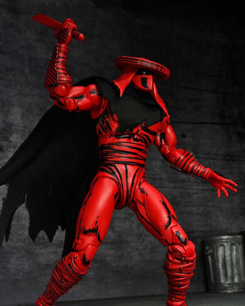 Teenage Mutant Ninja Turtles (Mirage Comics) Action Figure Red and Black Foot Assassin 18 cm 0634482544983