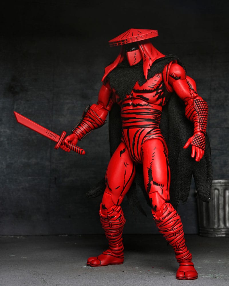 Teenage Mutant Ninja Turtles (Mirage Comics) Action Figure Red and Black Foot Assassin 18 cm 0634482544983