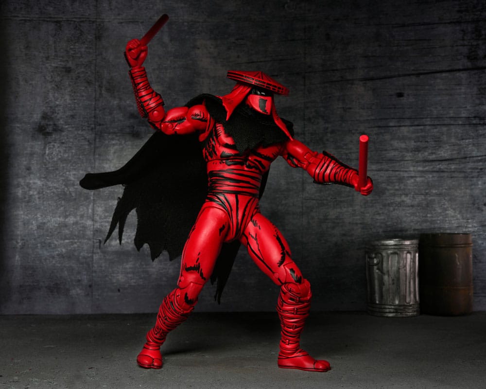 Teenage Mutant Ninja Turtles (Mirage Comics) Action Figure Red and Black Foot Assassin 18 cm 0634482544983