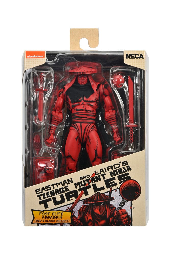 Teenage Mutant Ninja Turtles (Mirage Comics) Action Figure Red and Black Foot Assassin 18 cm 0634482544983