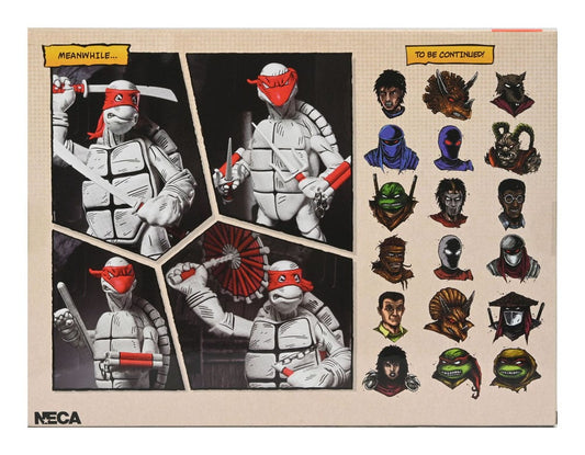 Teenage Mutant Ninja Turtles (Mirage Comics) Action Figures 2-Pack Black and White First Turtles 18 cm 0634482544990