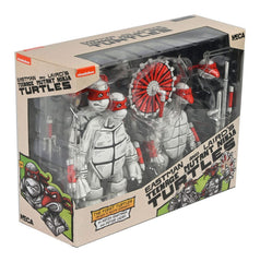 Teenage Mutant Ninja Turtles (Mirage Comics) Action Figures 2-Pack Black and White First Turtles 18 cm 0634482544990