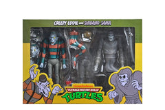 Teenage Mutant Ninja Turtles: Saturday Morning Adventures Action Figure 2-Pack Creepy Eddie & Shibano-Sama 17 cm 0634482545096
