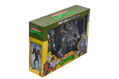 Teenage Mutant Ninja Turtles: Saturday Morning Adventures Action Figure 2-Pack Creepy Eddie & Shibano-Sama 17 cm 0634482545096
